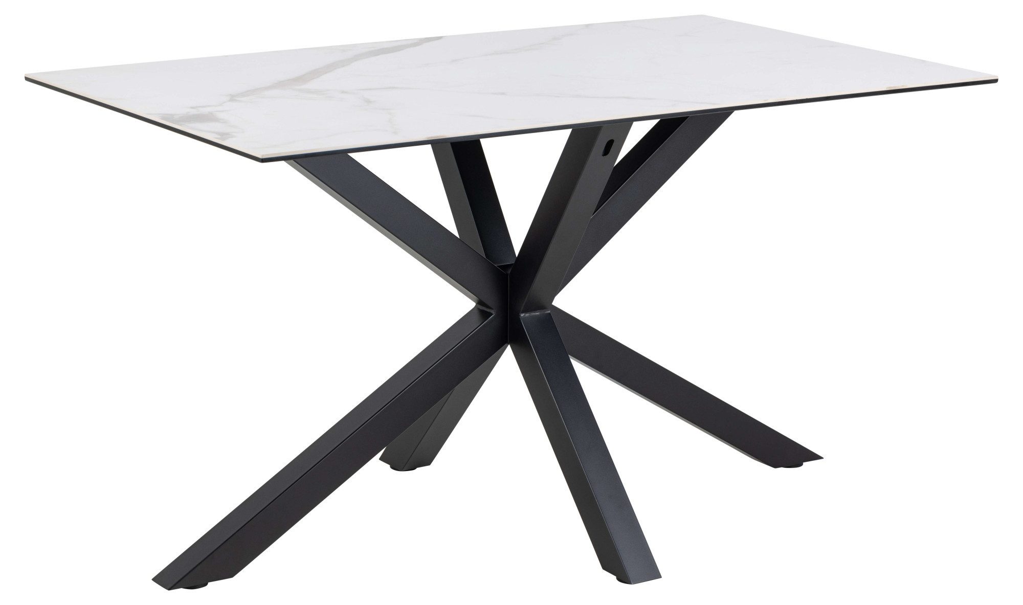 ACTONA GROUP Esstisch Heaven mit Keramikplatte & stabilem Stahlgestell, mehrere Varianten (Breite: 135, 160 und 200 cm), Pflegeleichter Design-Esstisch – robust, stilvoll & langlebig