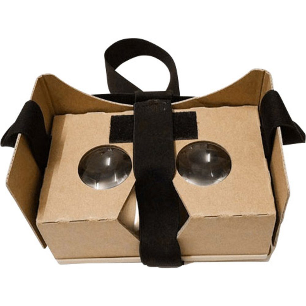 Renkforce Renkforce Headmount Google 3D VR Virtual Reality Brille Braun Virtual-Reality-Brille