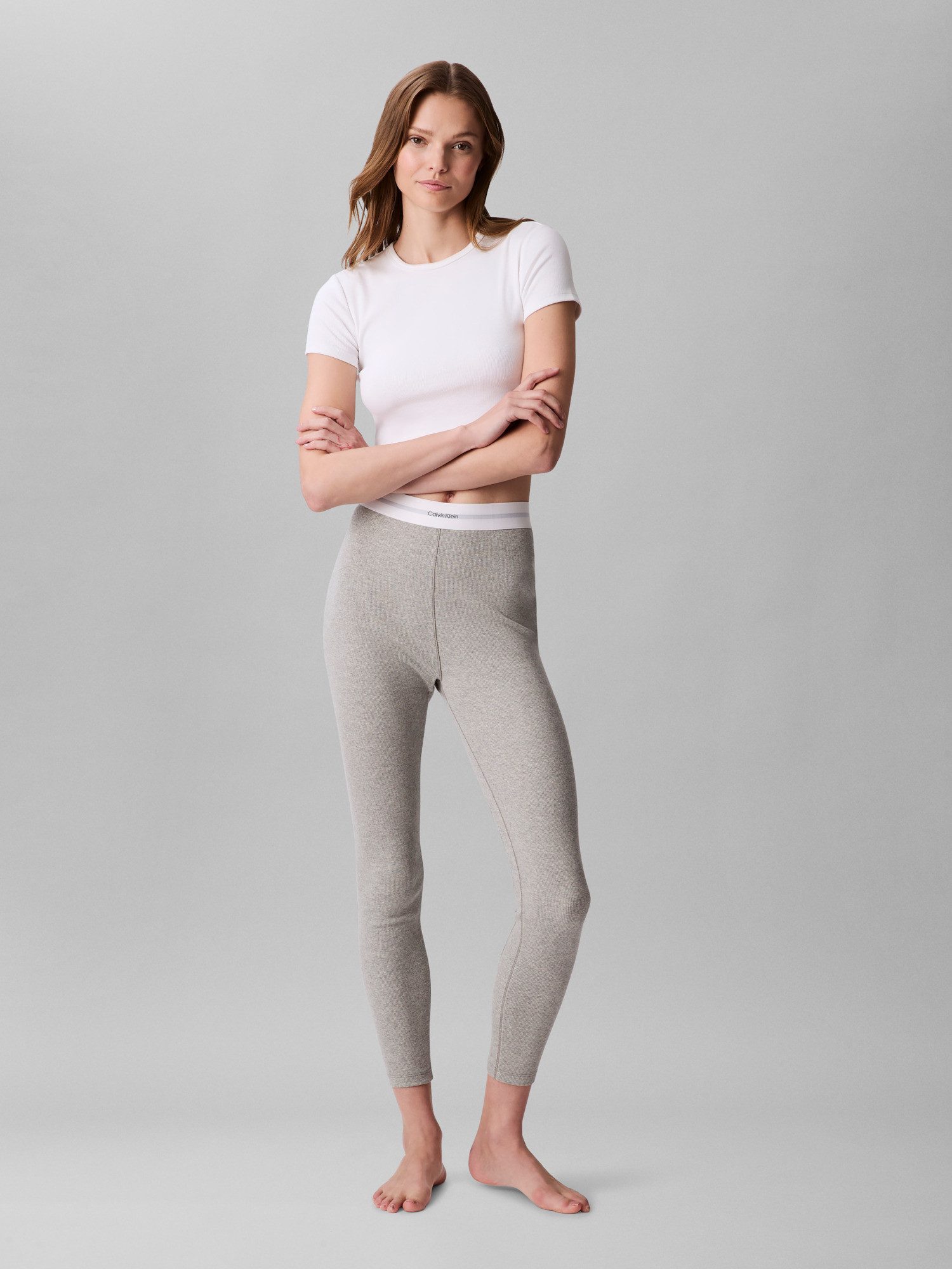 Calvin Klein Underwear Leggings LEGGING mit Elastik-Logobund
