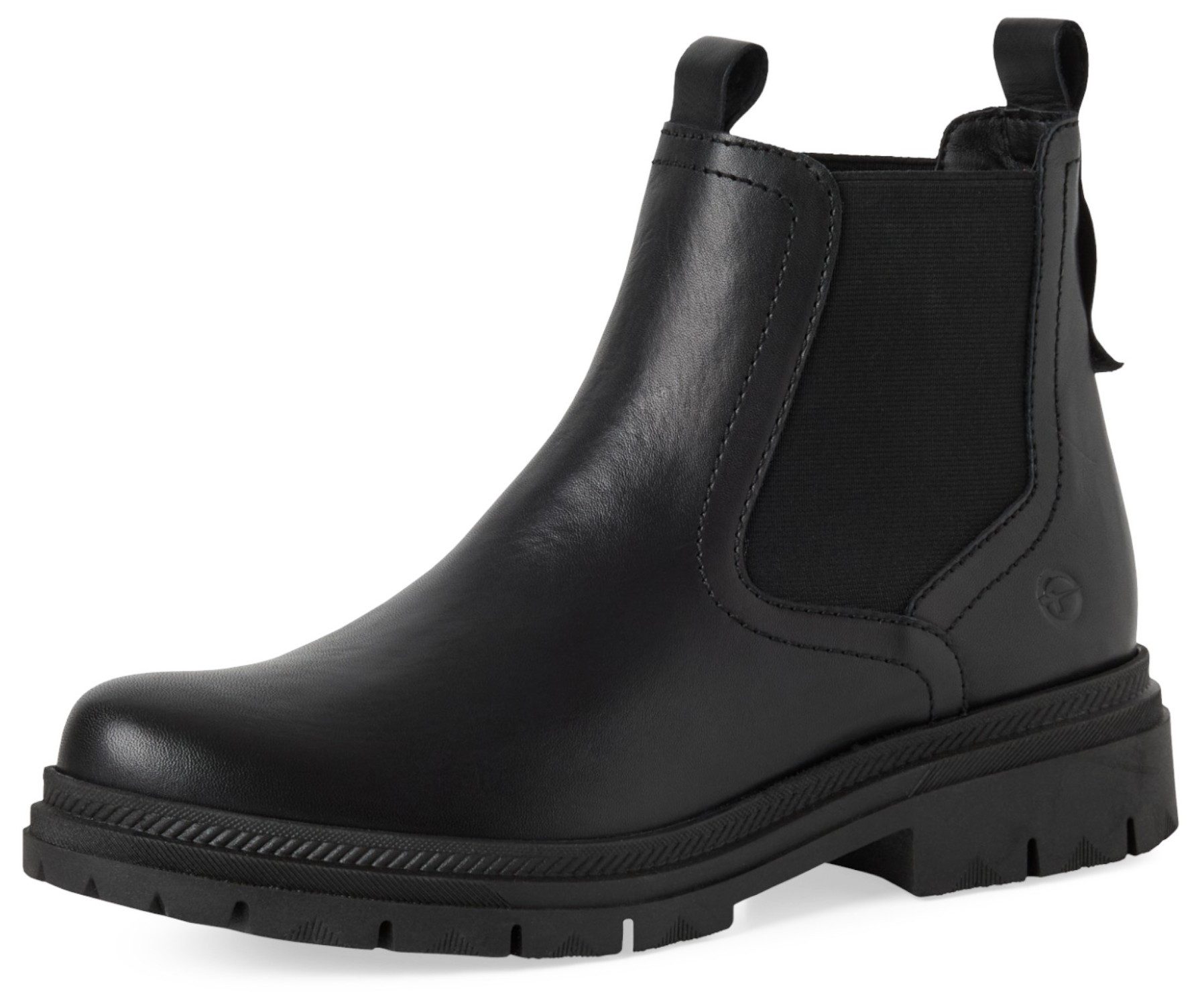 Tamaris 1-25407-45 003 Black Leather Stiefelette günstig online kaufen