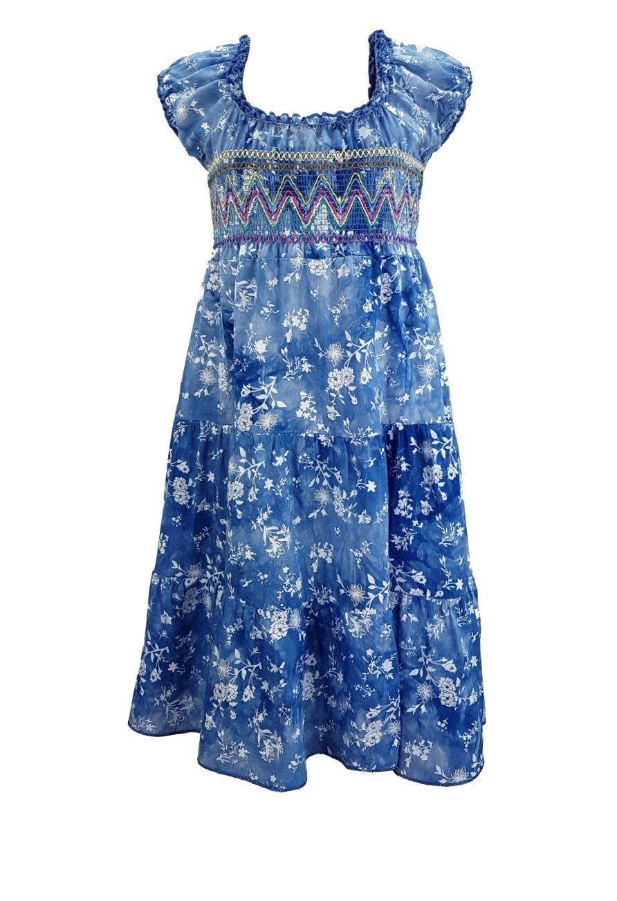 A-Linien-Kleid Mädchen Kleid, Sommerkleid, langes Kleid, K20