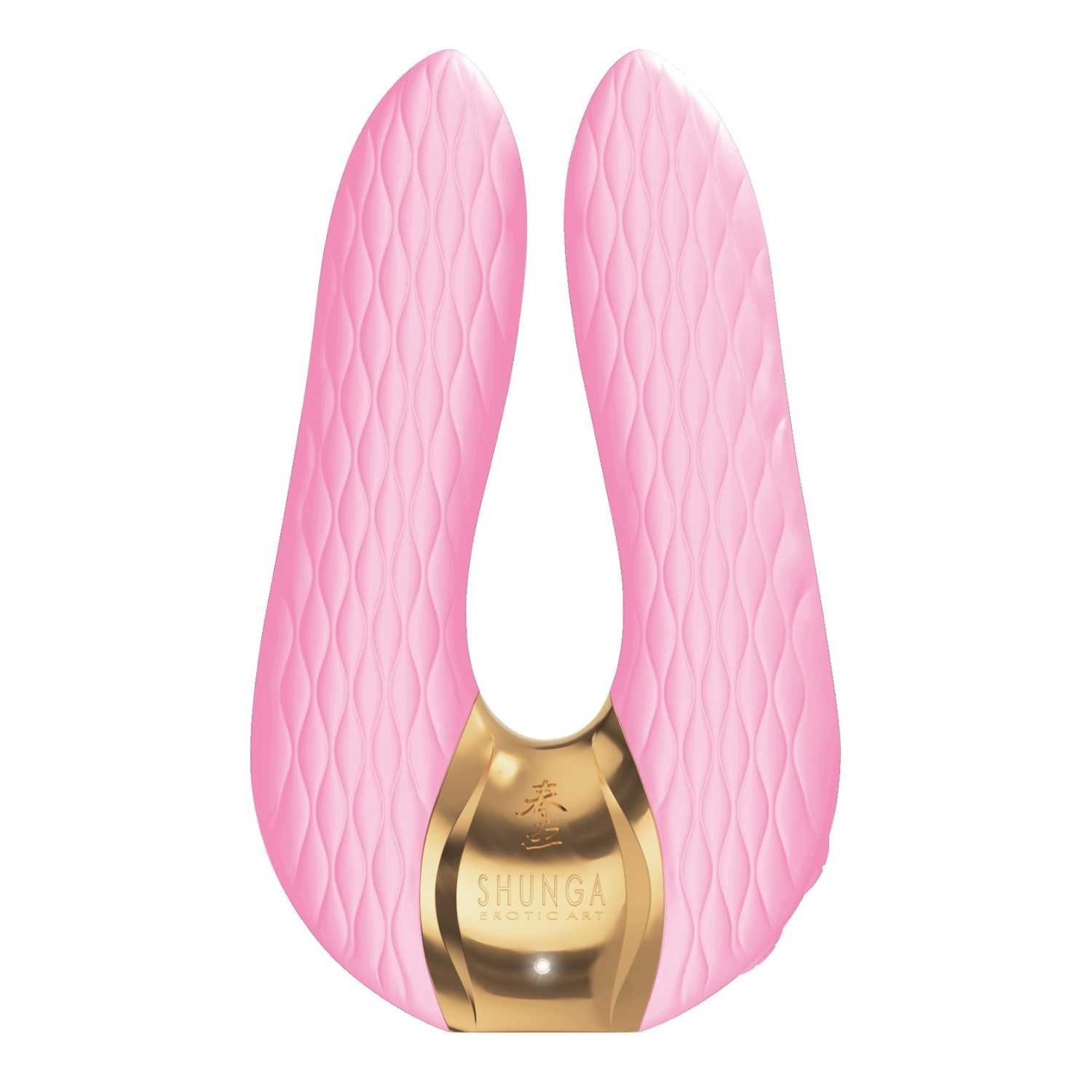 Shunga Doppel-Vibrator rosa luxuriöser Doppel-Vibrator Toys Shunga Aiko