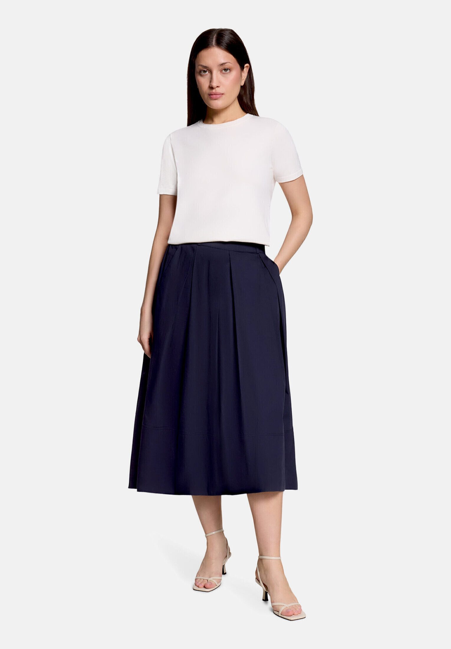 Vera Mont Maxirock Damen mit Gummizug