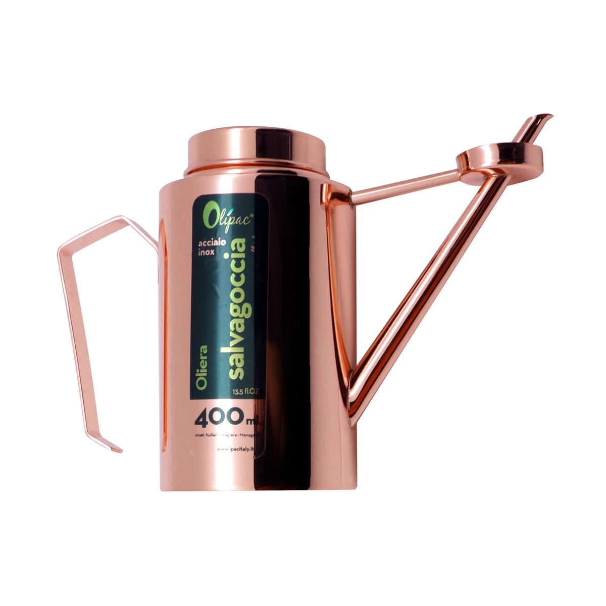 Ölkanne Olipac AOL503 Tropfsichere Ölkanne, 0,4 l, Kupferbeschichtung, mehr