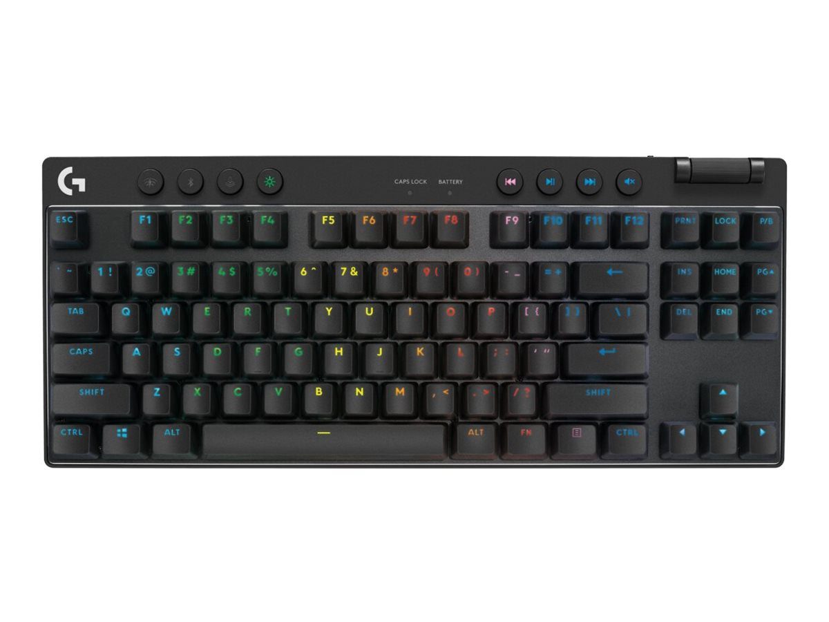 Logitech G Logitech PRO X TKL LIGHTSPEED QWERTZ Tactile Gaming-Tastatur