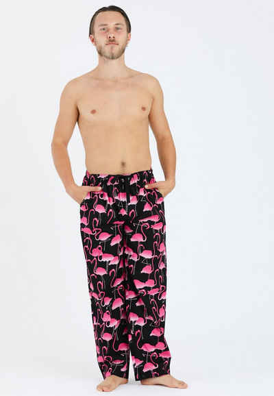 Lousy Livin Stoffhose Pants Flamingo mit Flamingo Print