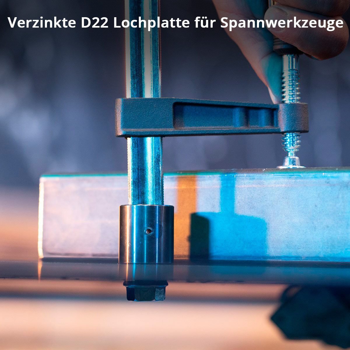 STAHLWERK Werkbank Schweißtisch 915x457 mm Montagetisch Werktisch D22 Lochtisch Werkbank, (Packung, 1-tlg), B/T/H: 91.5x45.7x86 cm