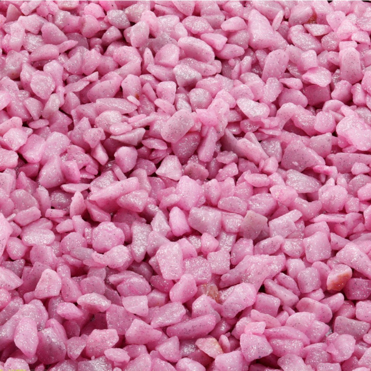 Aquarienkies Glitzersteine rosa 2 kg