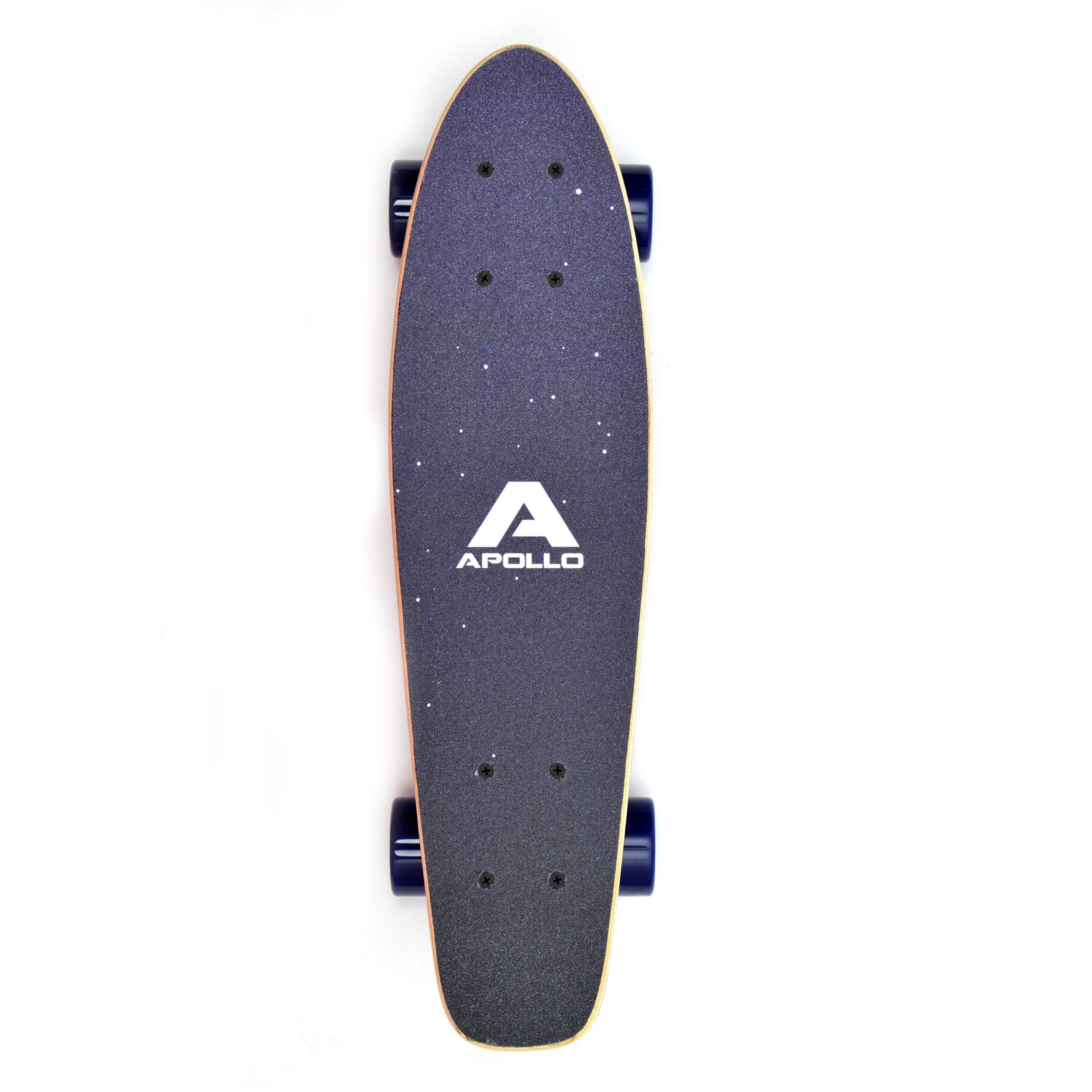Apollo Miniskateboard Fancyboard Classic Blue 22", kompakt mit hochwertiger Verarbeitung