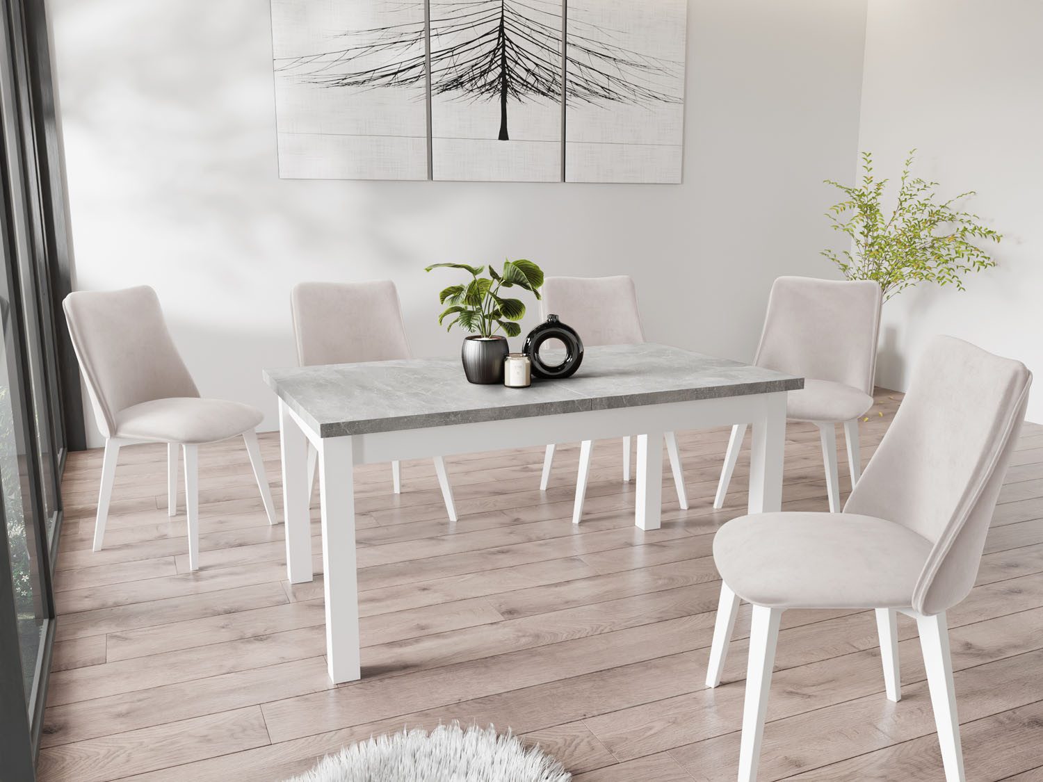 WFL GROUP Esstisch Molly, Loft Esstisch günstig online kaufen