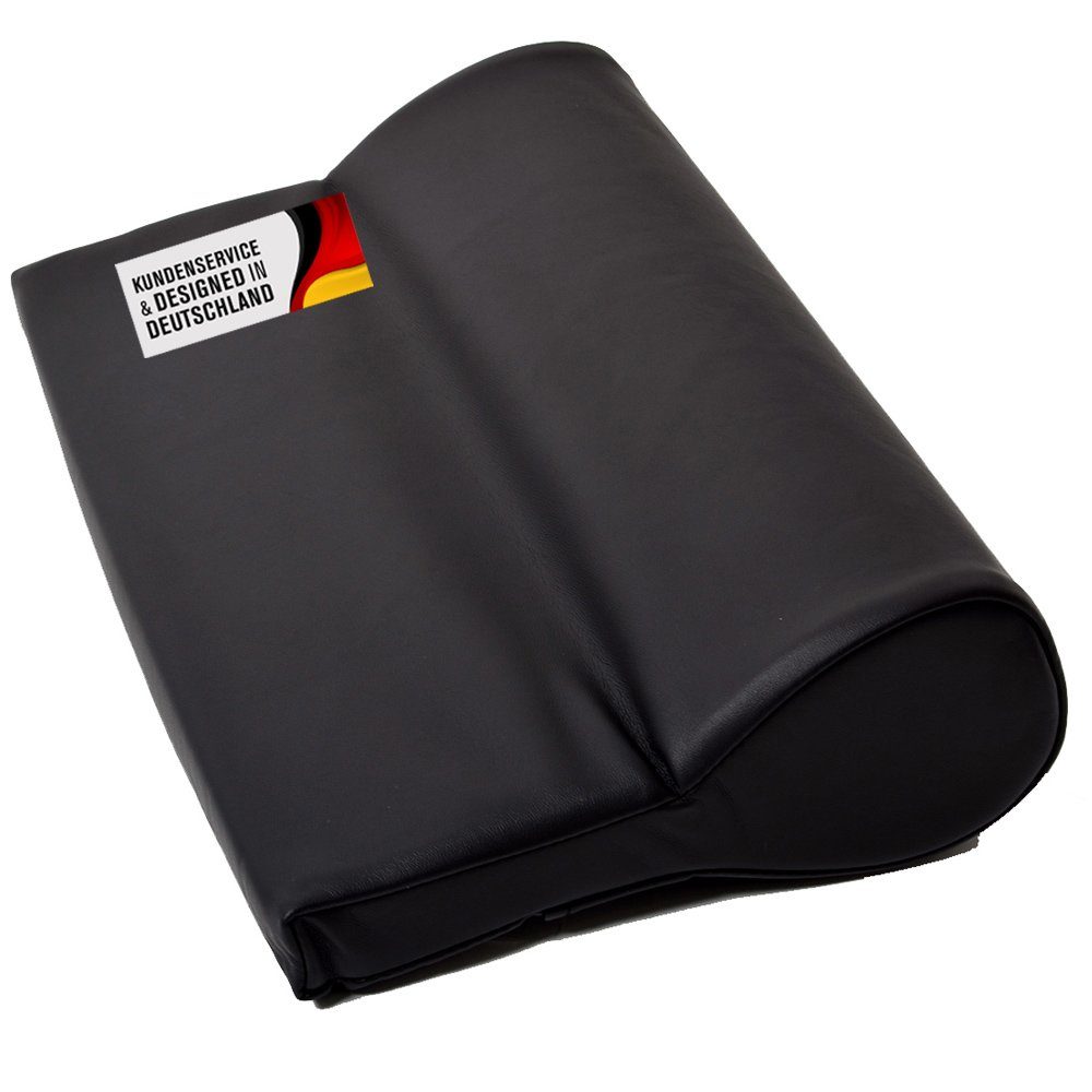 Duke-Handel Nackenkissen Nackenkissen, Nackenpolster, Nackenhörnchen, Stützkissen, 1-tlg., ölabweisender Kunstlederbezug - "Super-Soft" - angenehm und weich