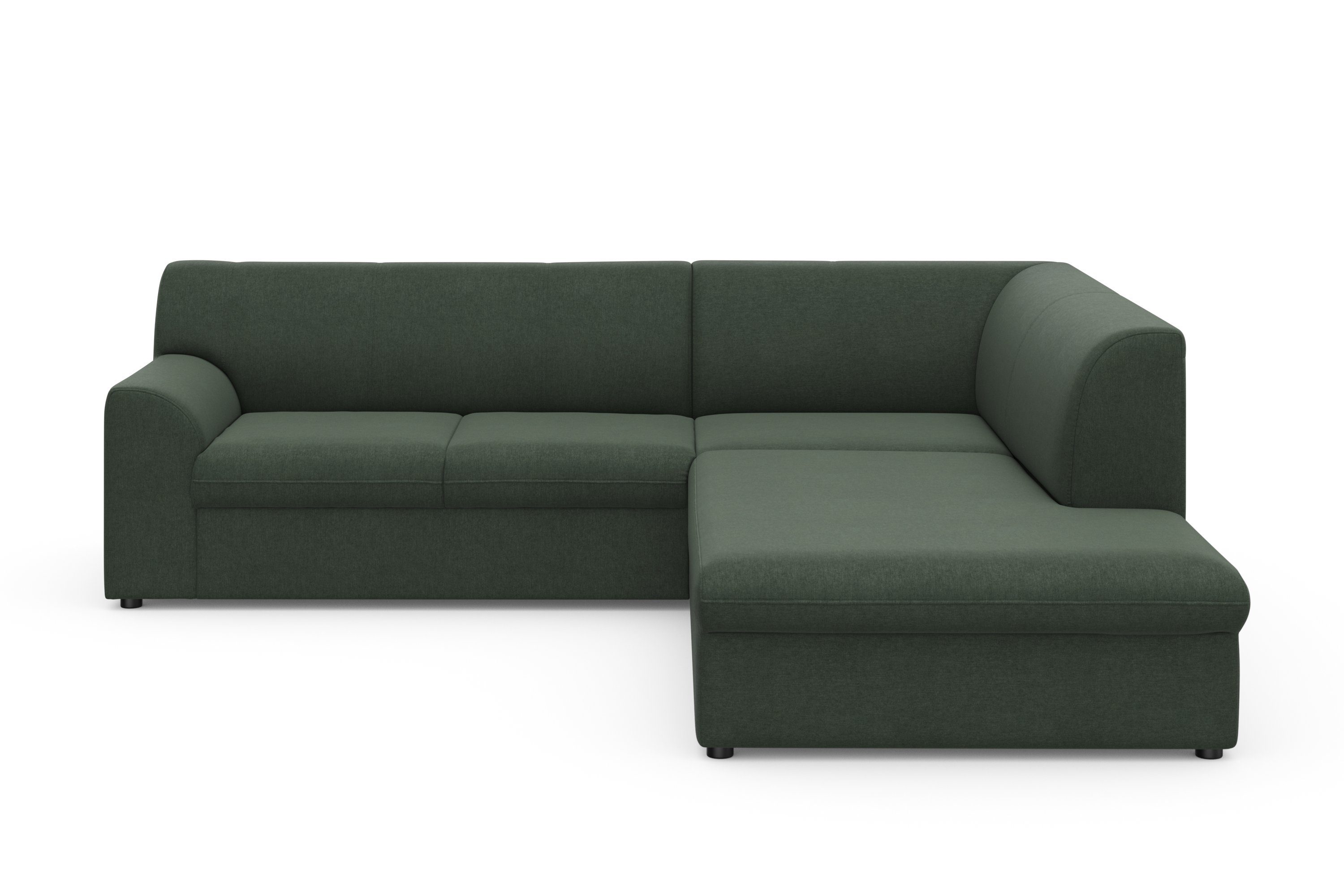 DOMO collection Ecksofa Topper L-Form, mit Ottomane, wahlweise mit Schlaffunktion