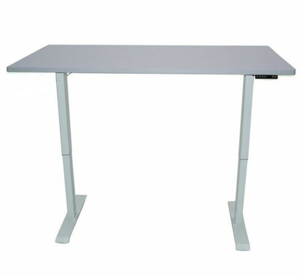 Apex Schreibtisch Elektrisch Arbeitstisch (2-St) höhenverstellbar Tisch 160x80 weiß Schreibtisch 57001/02