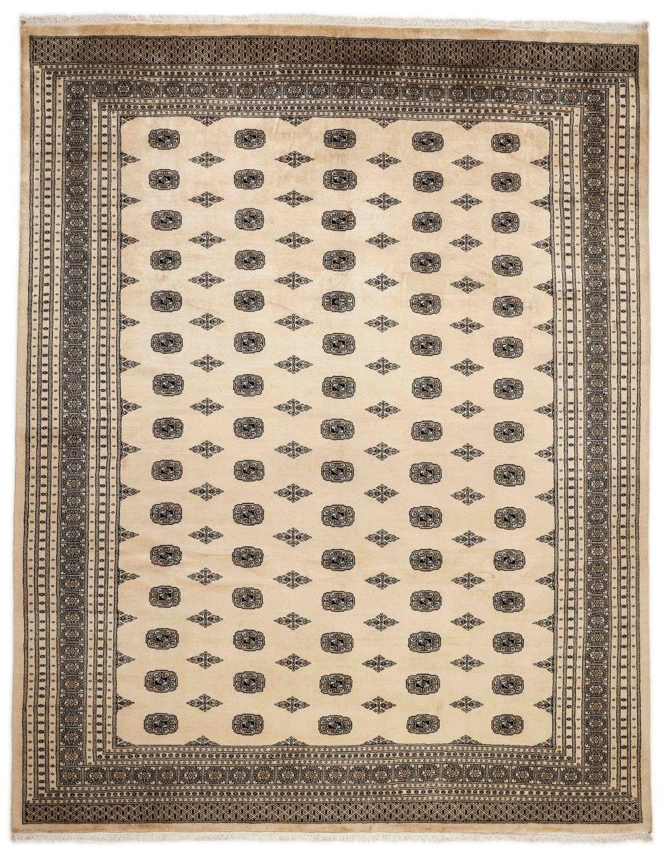 Orientteppich Pakistan Buchara 2ply 307x396 Handgeknüpfter Orientteppich, Nain Trading, rechteckig, Höhe: 8 mm