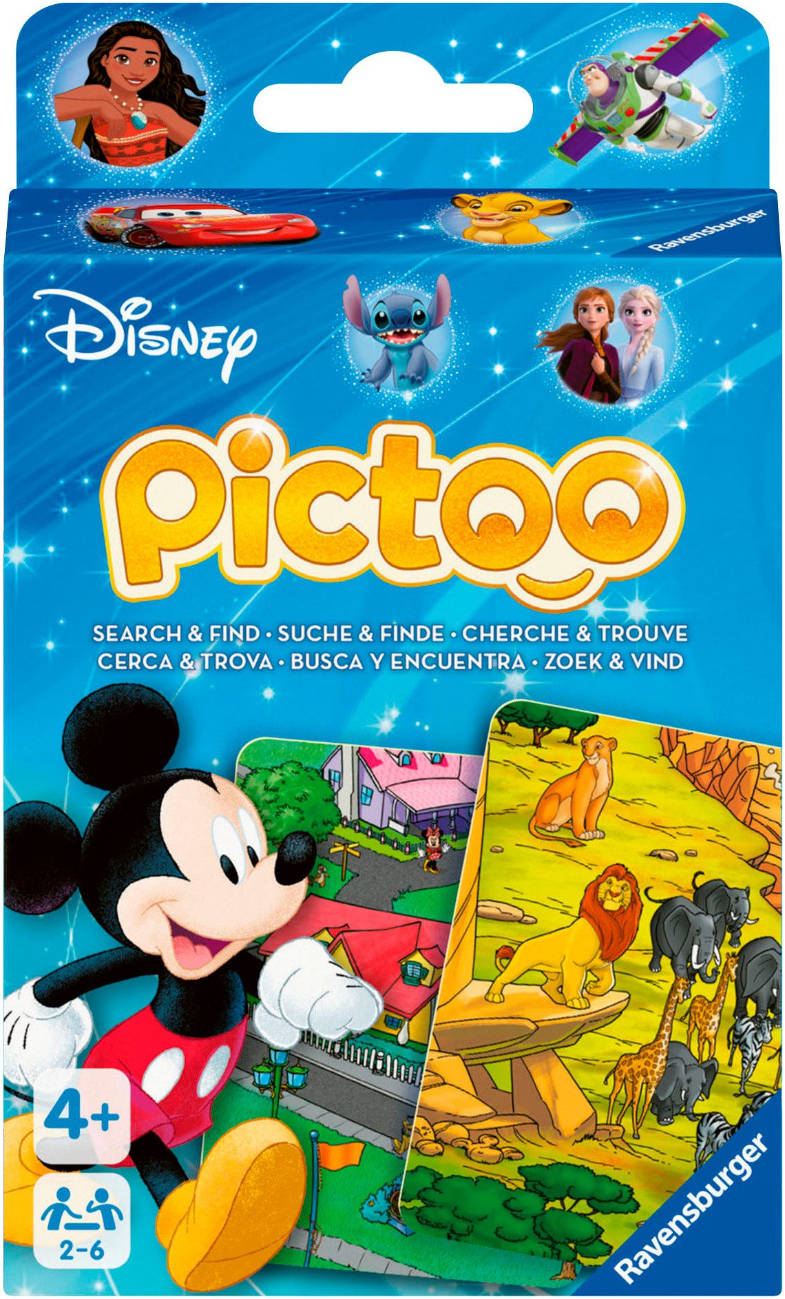 Ravensburger Spiel Pictoo Disney, Kinderspiel
