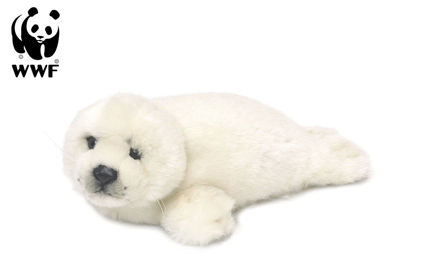 WWF Kuscheltier Plüschtier Robbe (weiß, 24cm), günstig online kaufen