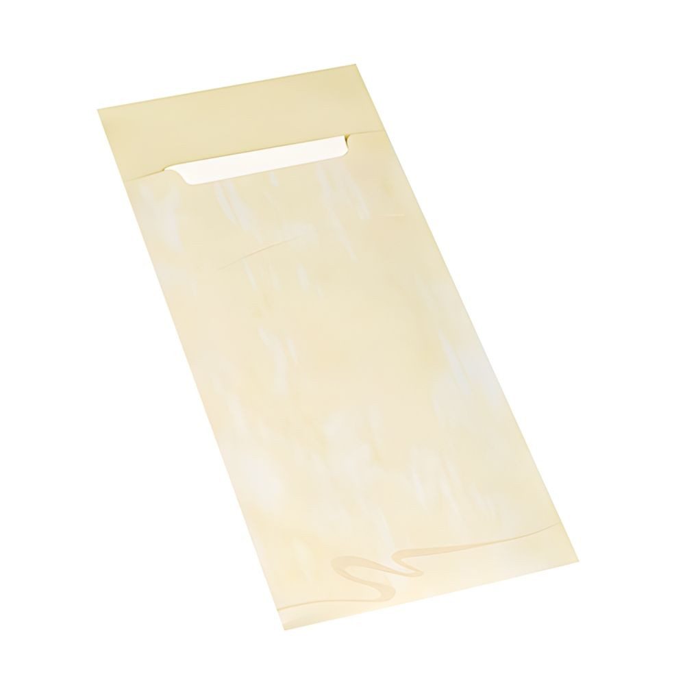 PAPSTAR Papierserviette Bestecktaschen 20 cm x 8,5 cm creme inkl. weißer Serviette 520 Stk