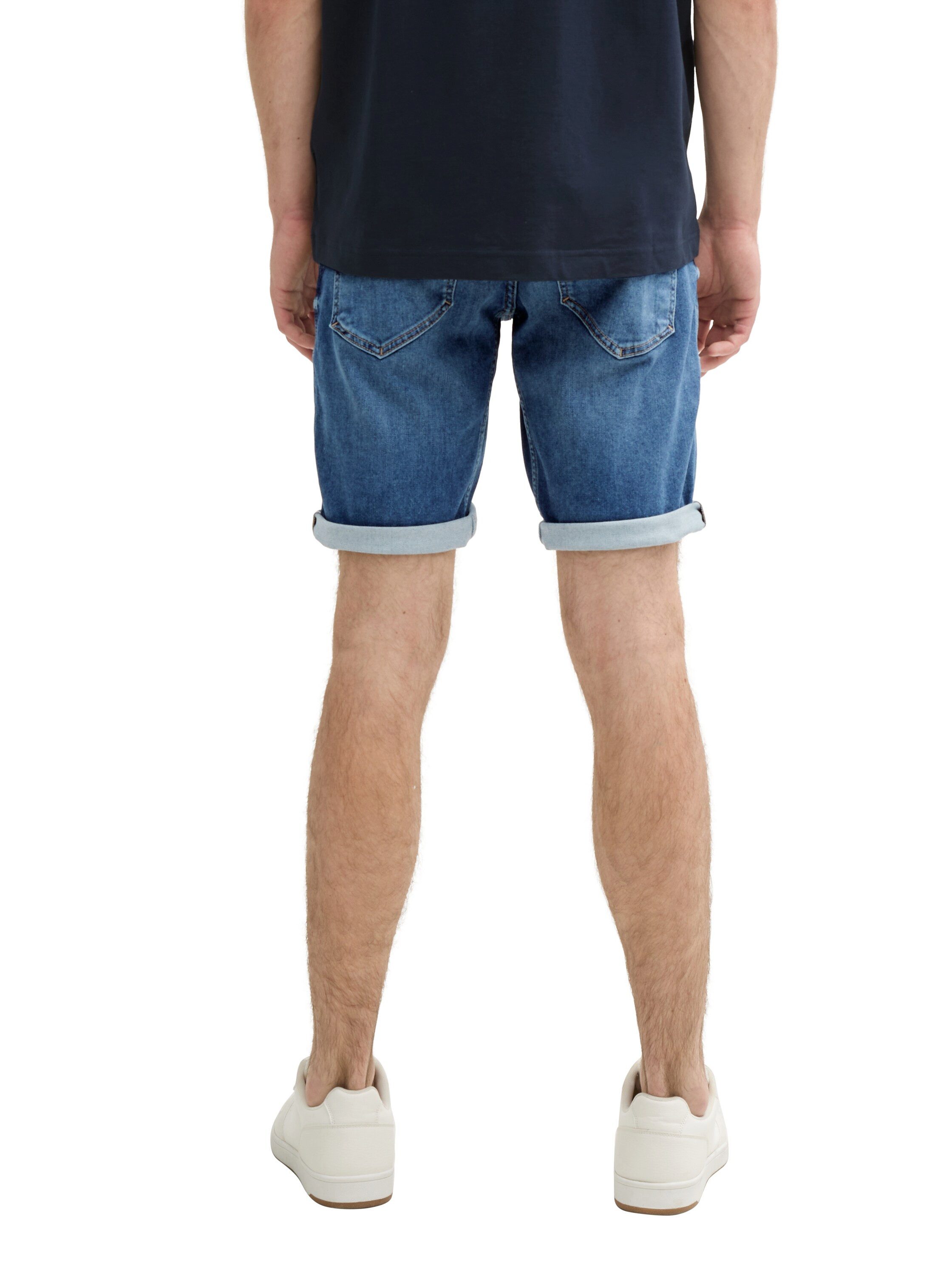 Tom Tailor Herren Jeans Short TTJOSH REGULAR SHORTS Mid Waist Regular Fit - günstig online kaufen