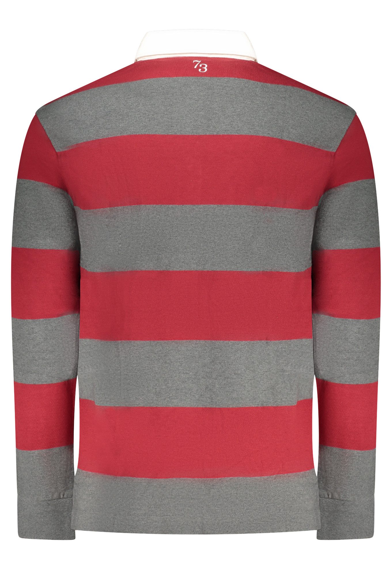 Pepe Jeans Poloshirt Herren Langarm-Poloshirt Rot: Gestreift &