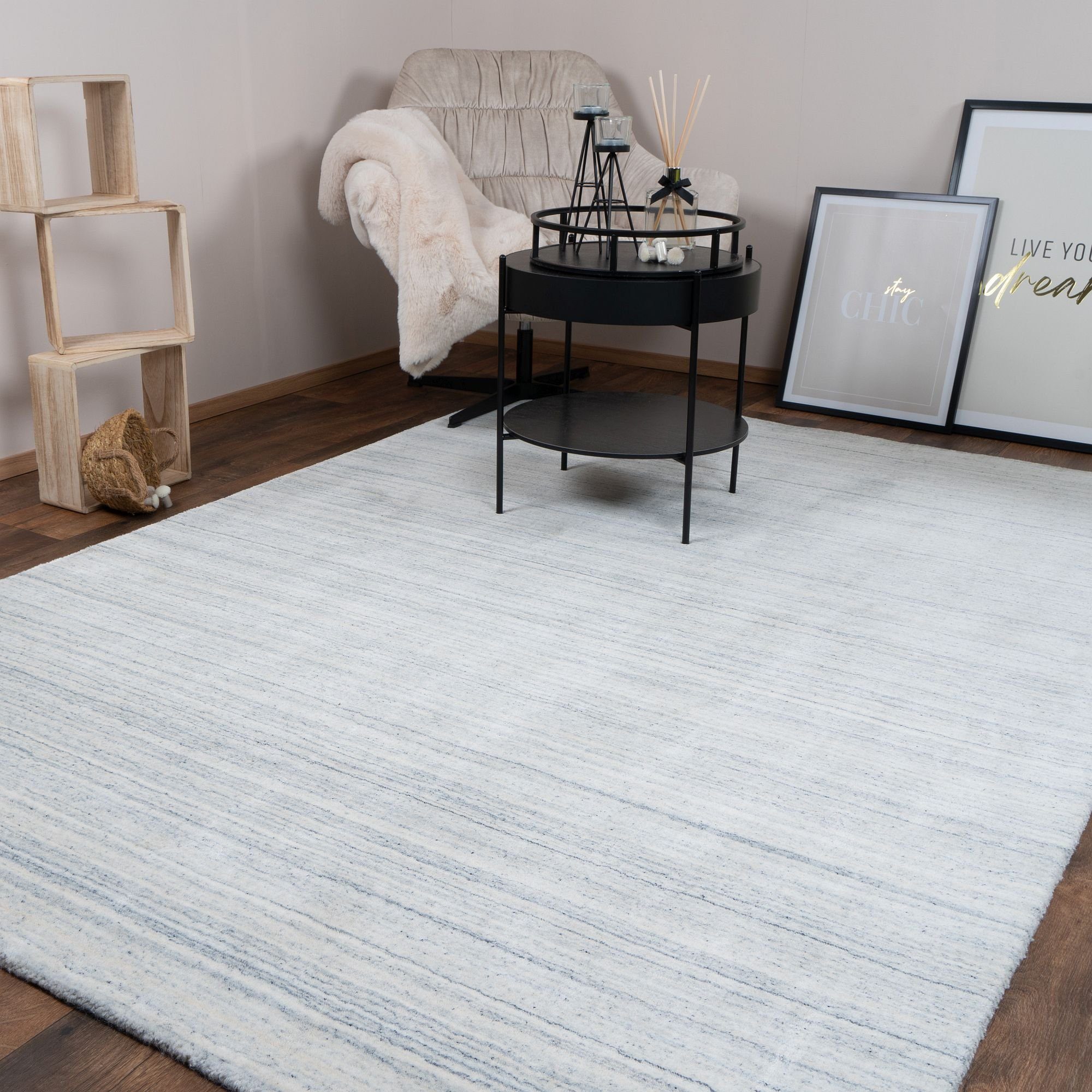Consilio Concept Designteppich Teppich Wohnzimmer Natur günstig online kaufen