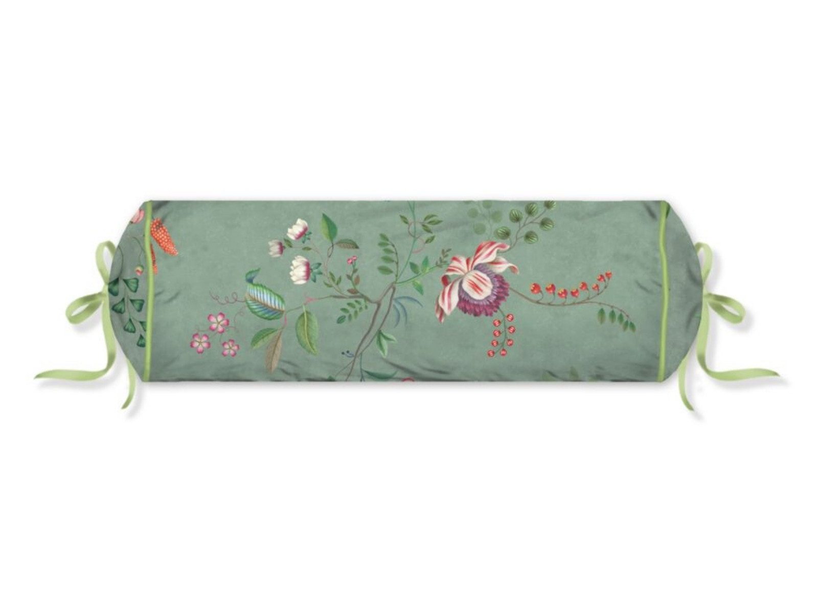 PiP Studio Dekokissen Everbloom Kissen Rolle grün 22x70cm (1Stück)