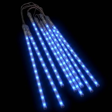 vidaXL Lichterkette LED Meteor-Lichter 8 Stk 30 cm Blau 192 LEDs