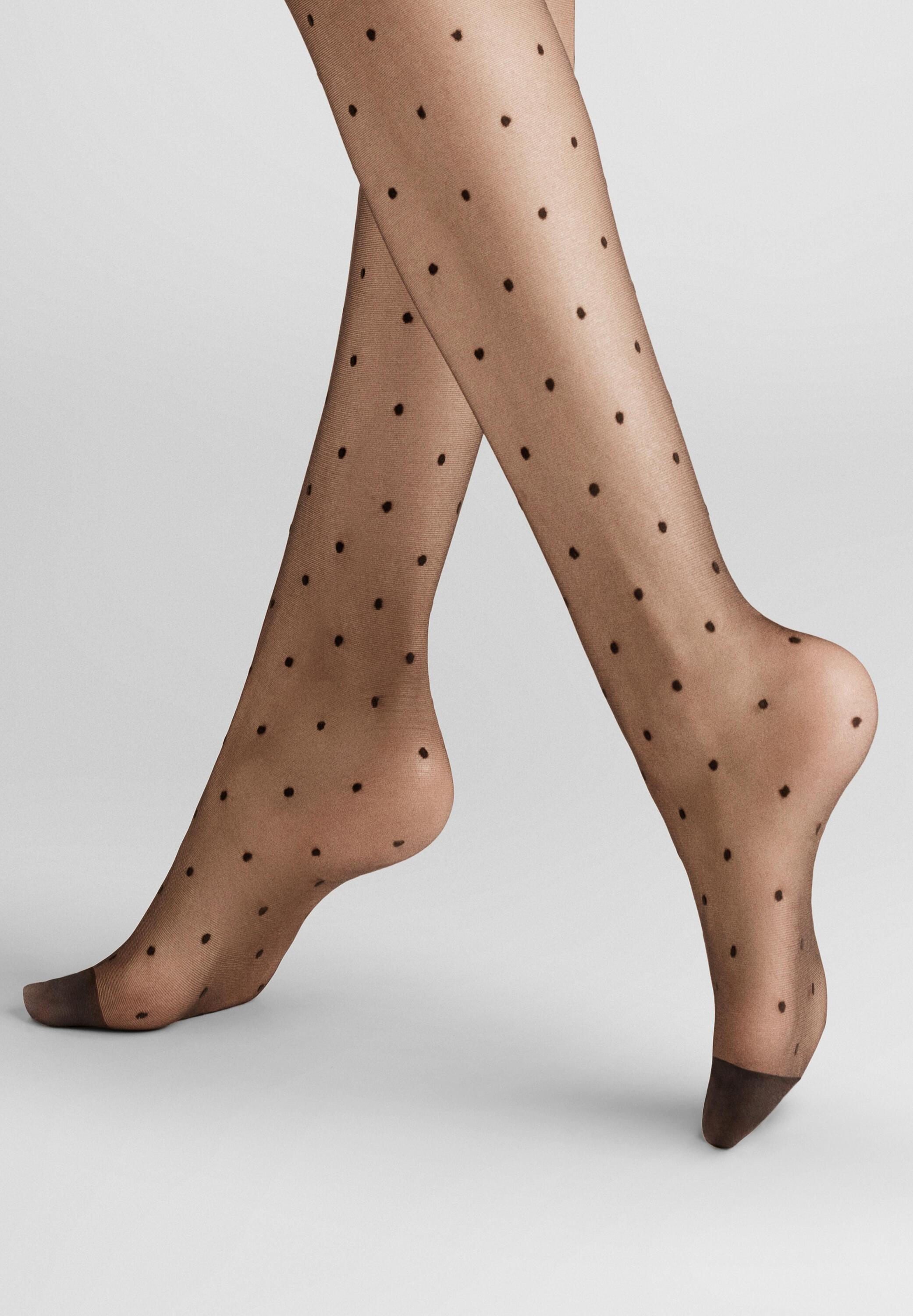 Hudson Strumpfhose Dots 20 20 DEN (1 St) Klassische Strumpfhose mit Punkten