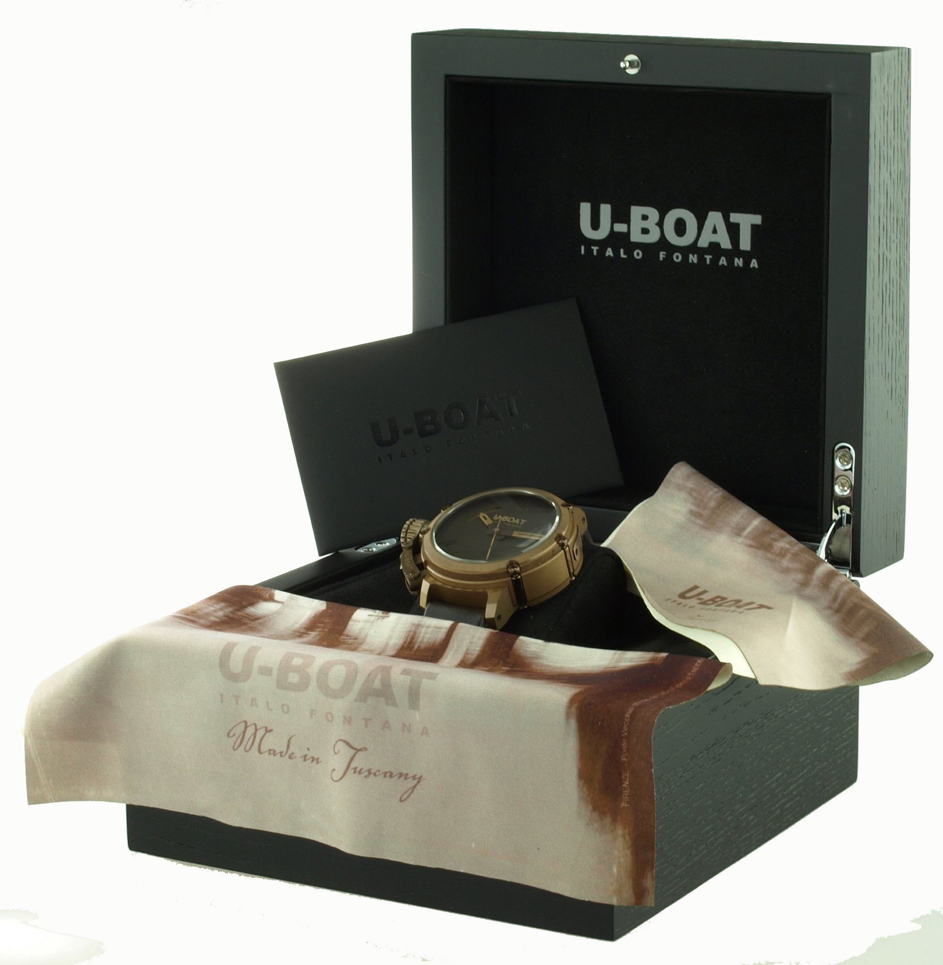 Chimera U-Boat 46 Bronze 7538 Herren Date Day Automatikuhr Limited Edition Uhr