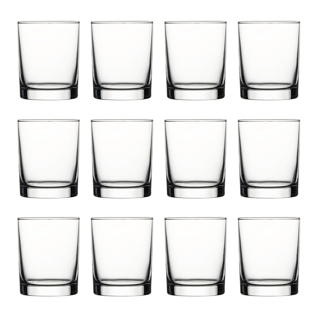 WAS Whiskyglas Cocktailgläser, Whiskygläser 12er-Set - Istanbul, 245 ml