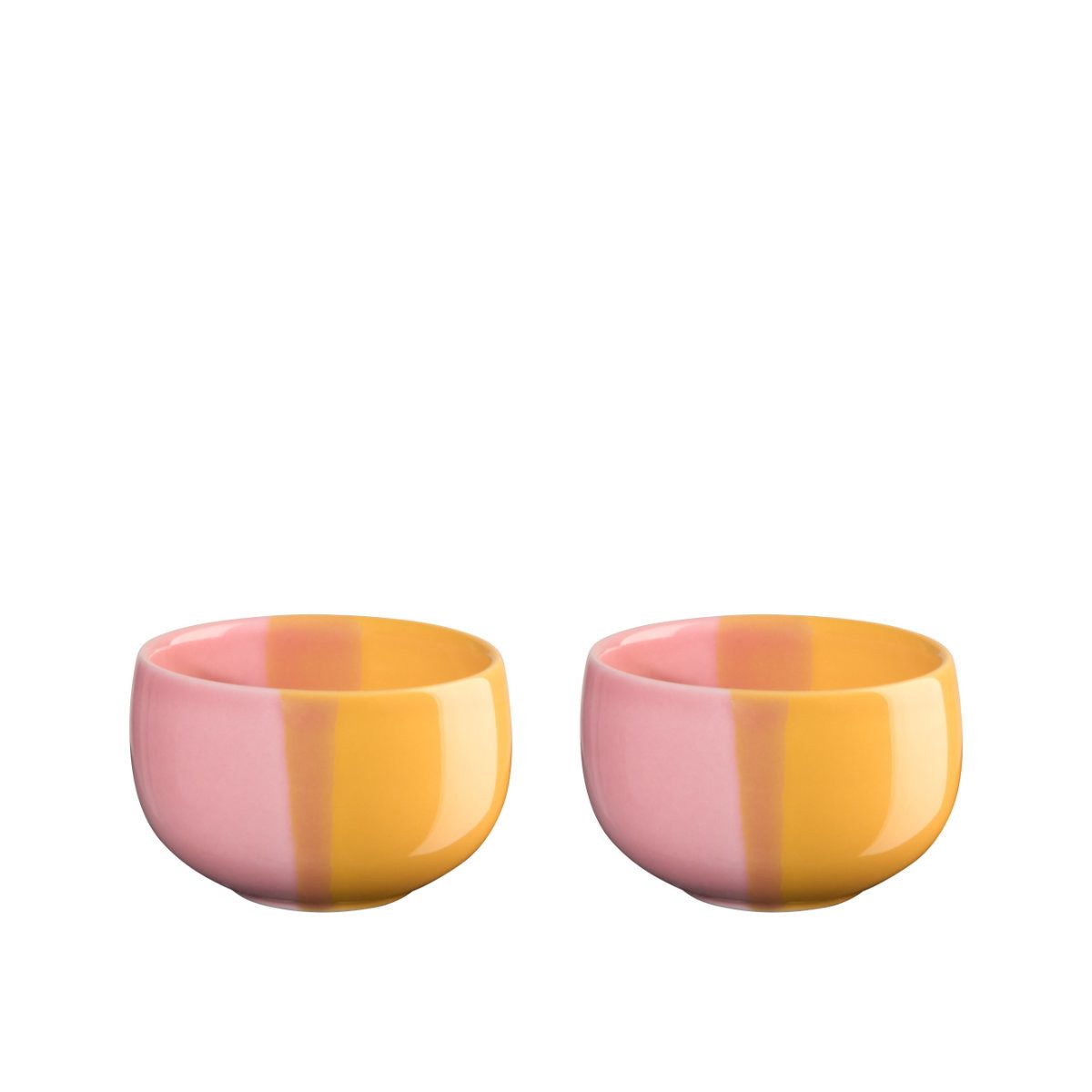 ASA SELECTION Becher Passion Fruit Smoothie, Porzellan, 2-tlg.