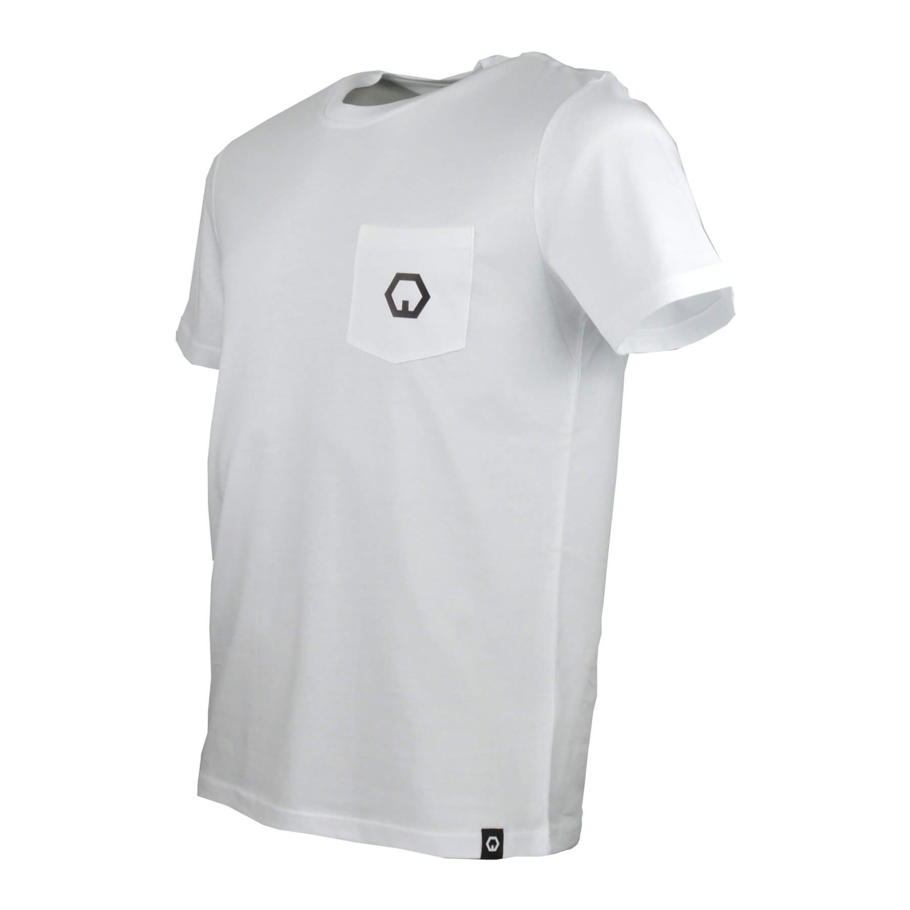 T-Shirt fair T-Shirt Baumwolle, nachhaltig Bio Workawear 100% & Brusttasche workawear