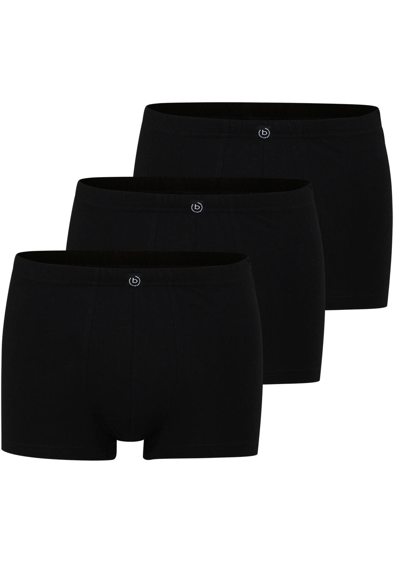 bugatti Boxershorts Livorno (3er Pack) weich, basic, eng, atmungsaktiv, bre günstig online kaufen