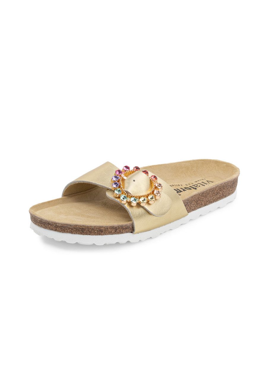 vitaform Damenschuhe Pantolette Vollrindleder Pantolette günstig online kaufen