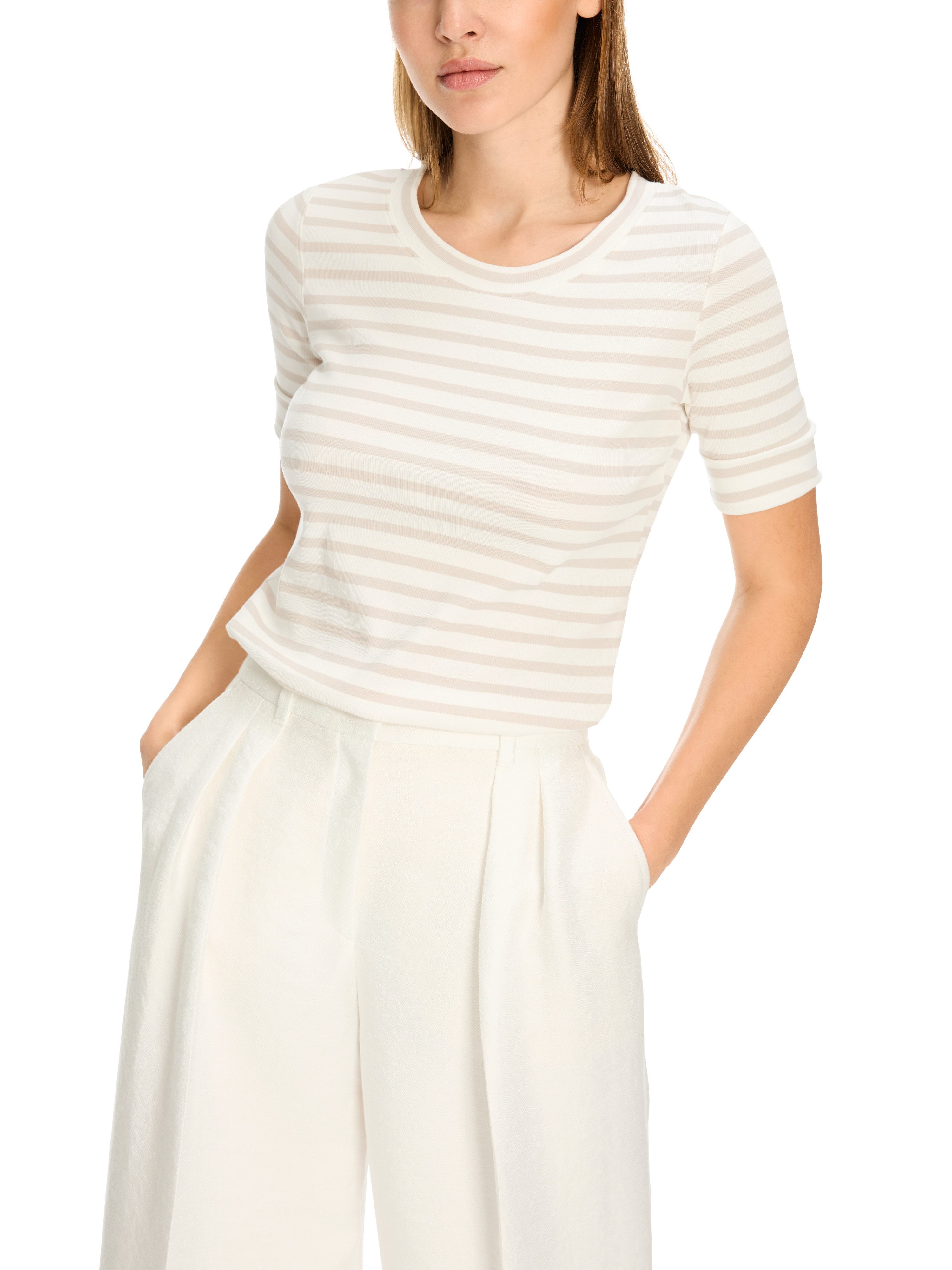 Marc Cain T-Shirt "Noble Neutrals" Premium günstig online kaufen