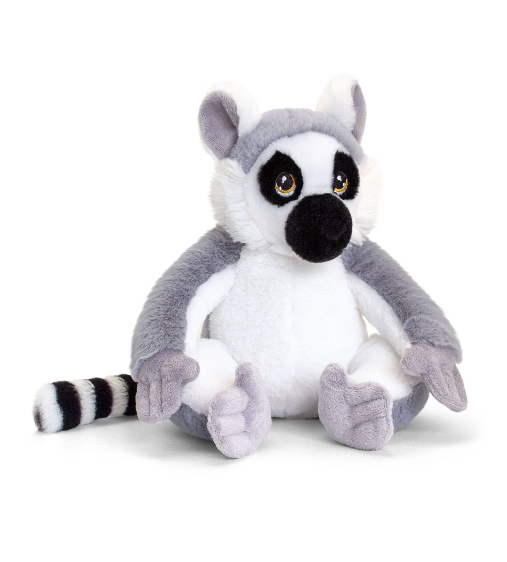 Keel Toys Plüschfigur Plüsch Lemur 25 CM Niedlicher Lemur als Kuschelpartner und Spielzeug