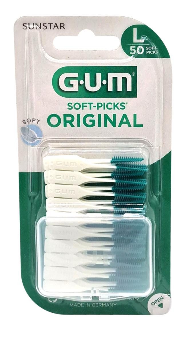 GUM Interdentalbürsten GUM SOFT-PICKS Original Large - 50 Stück