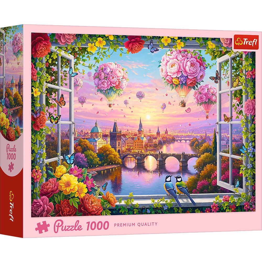 Trefl Puzzle Trefl, Liebe liegt in der Luft, 1000 Teile Puzzle, 1000 Puzzleteile