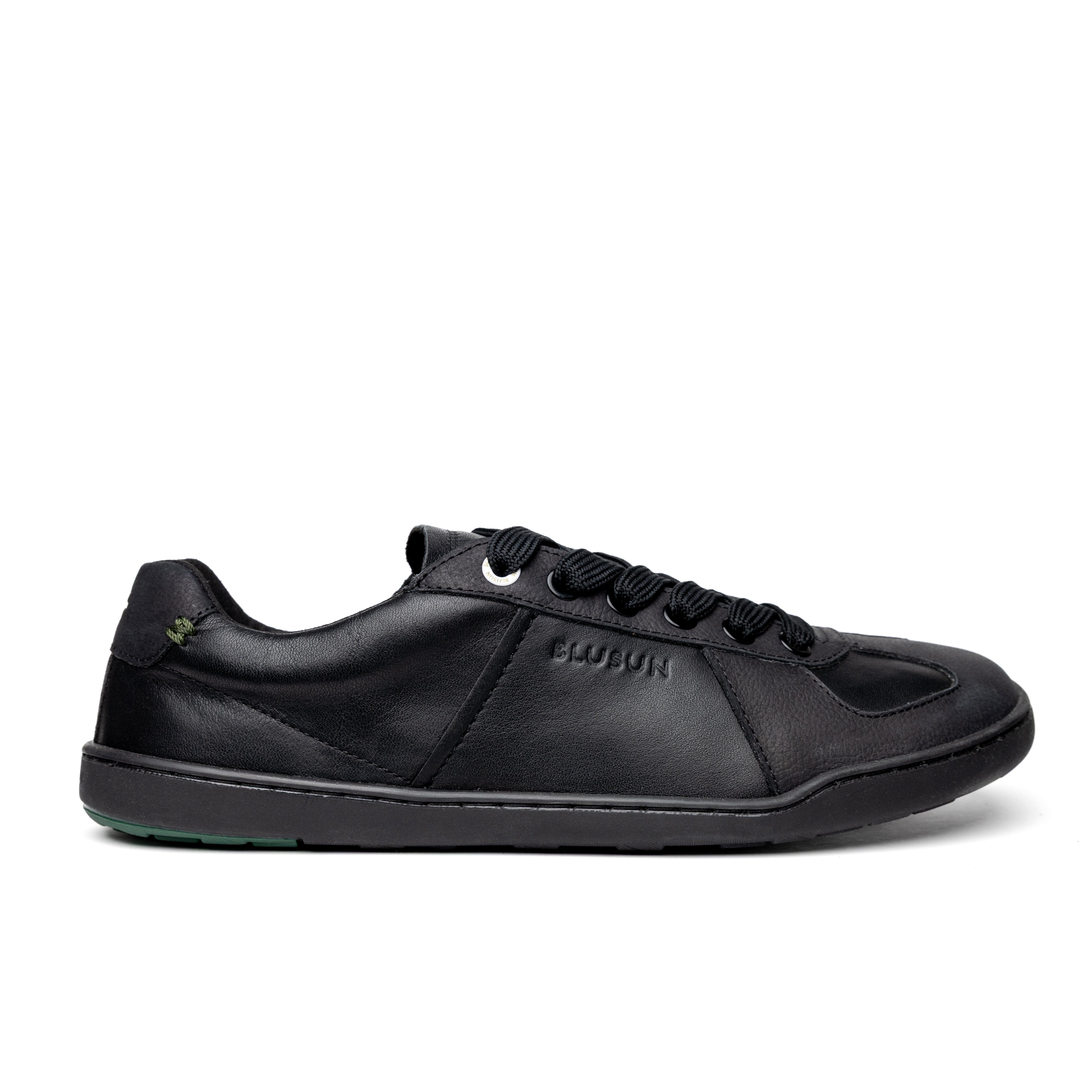 BLUSUN BLSN-200M deep black Barfußschuh (1 Paar, flexible Barfußsohle) Leder