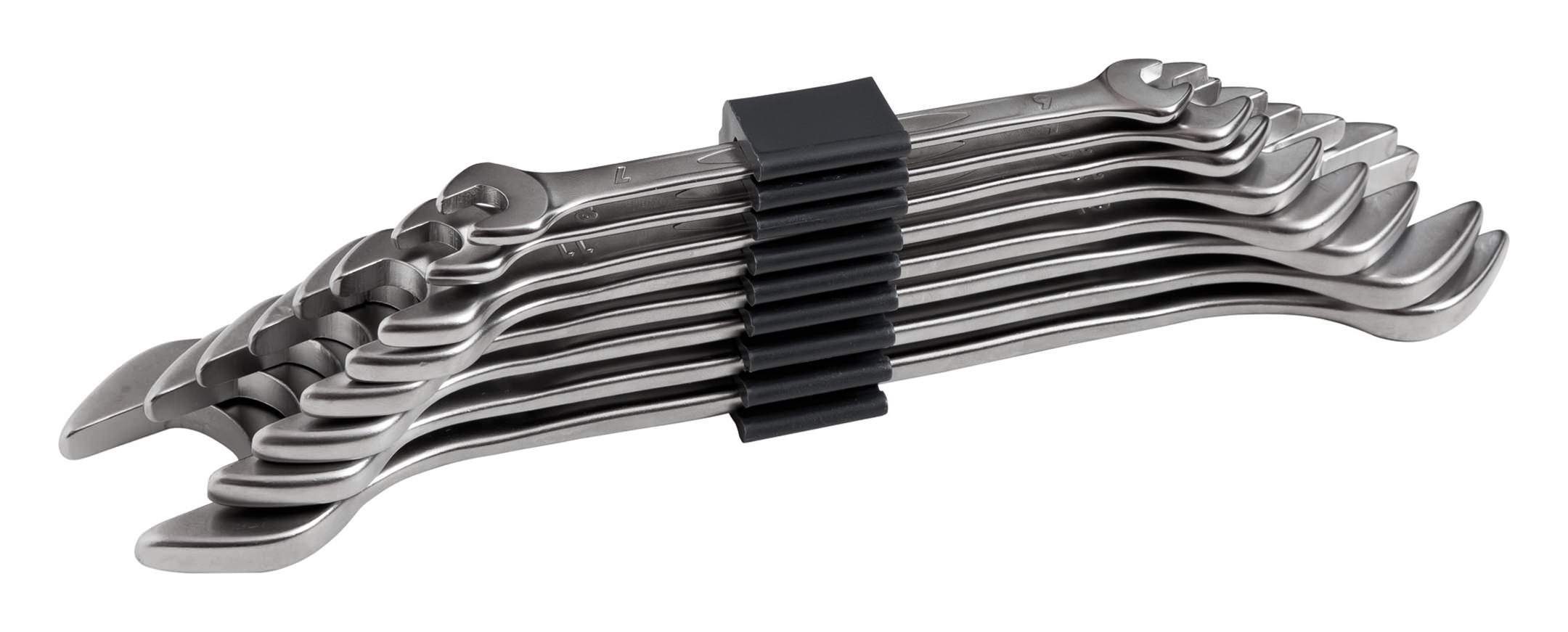 BAHCO Maulschlüssel (10 St), Doppelmaulschlüssel-Satz D3110 10tlg. 6 - 32 mm