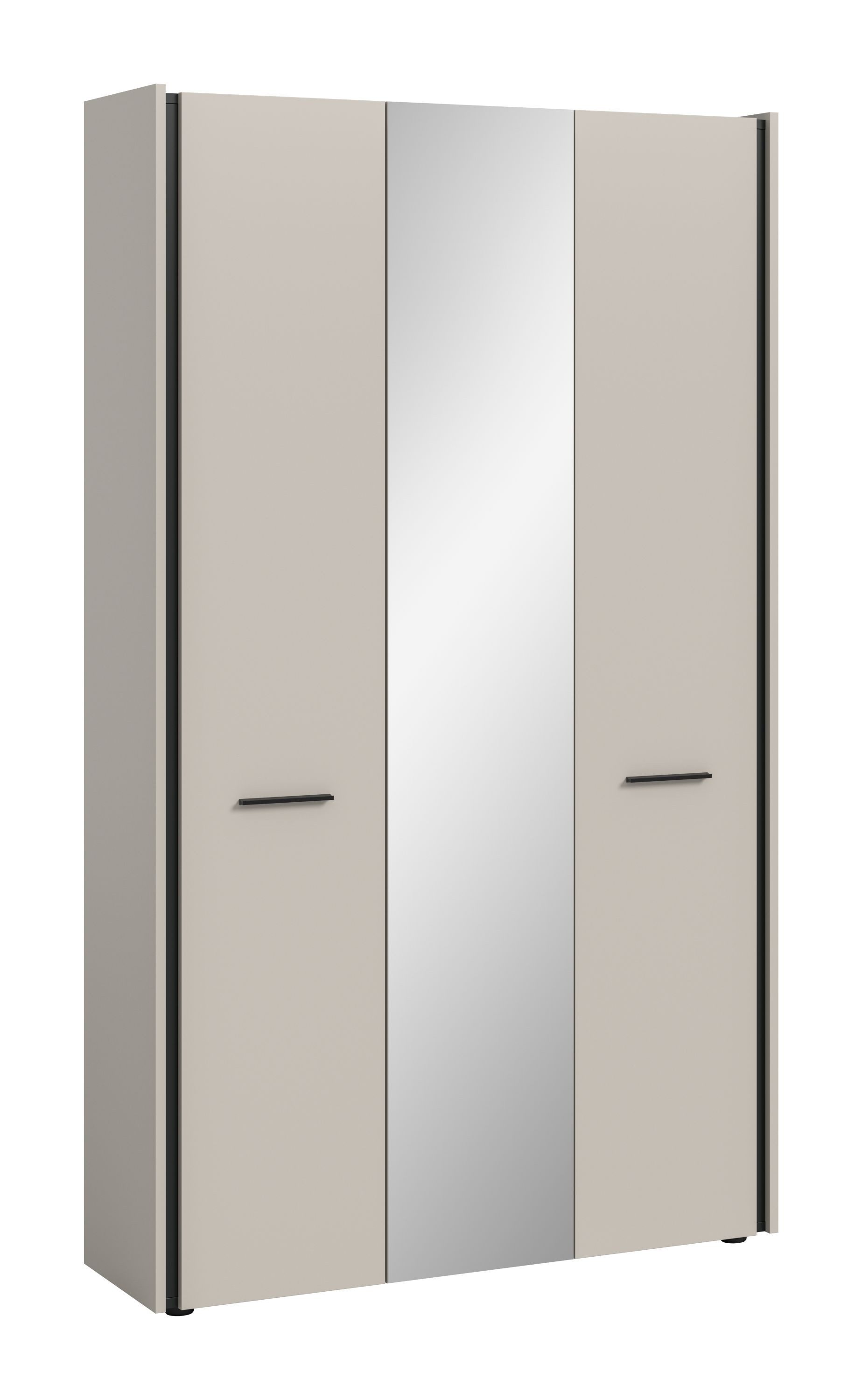 xonox.home Garderobenschrank Emil in Kaschmir Melamin B/H/T: 107x190x37 cm