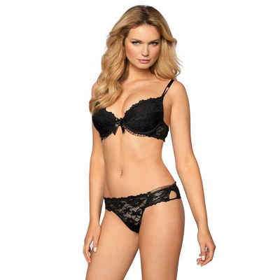 Róza Push-up-BH RZ Carmen push-up bra black 70B