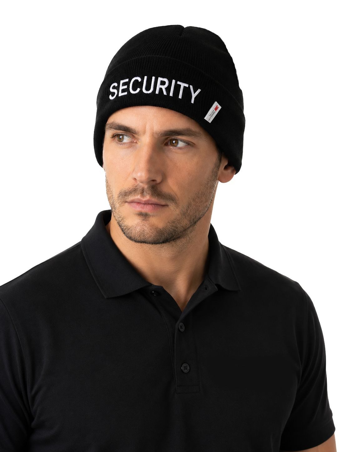 coole-fun-t-shirts Strickmütze Security Mütze schwarz Warm, Robust & Profi Einsatz Security warme Mütze outdoor Einsatz