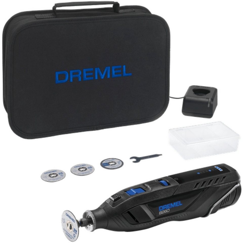 DREMEL Winkelschleifer Dremel Akku-Multifunktions-Werkzeug 8260-5,  Werkzeugaufnahme: Schnellwechselsystem EZ Twist