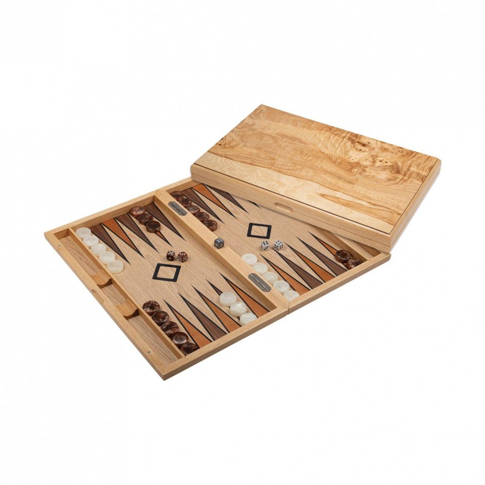 Philos Spiel, Backgammon Sifnos - groß - Magnetverschluss