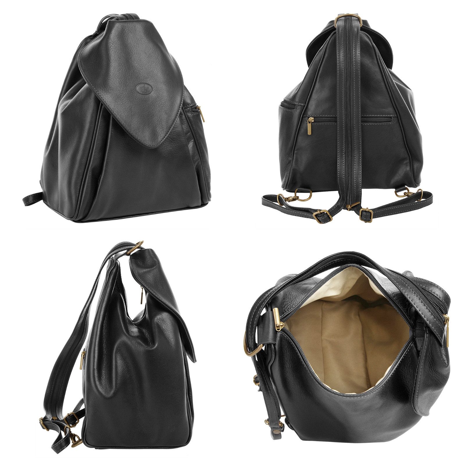 Piké Cityrucksack ANNA MARIA, echt Leder, Made in Italy günstig online kaufen