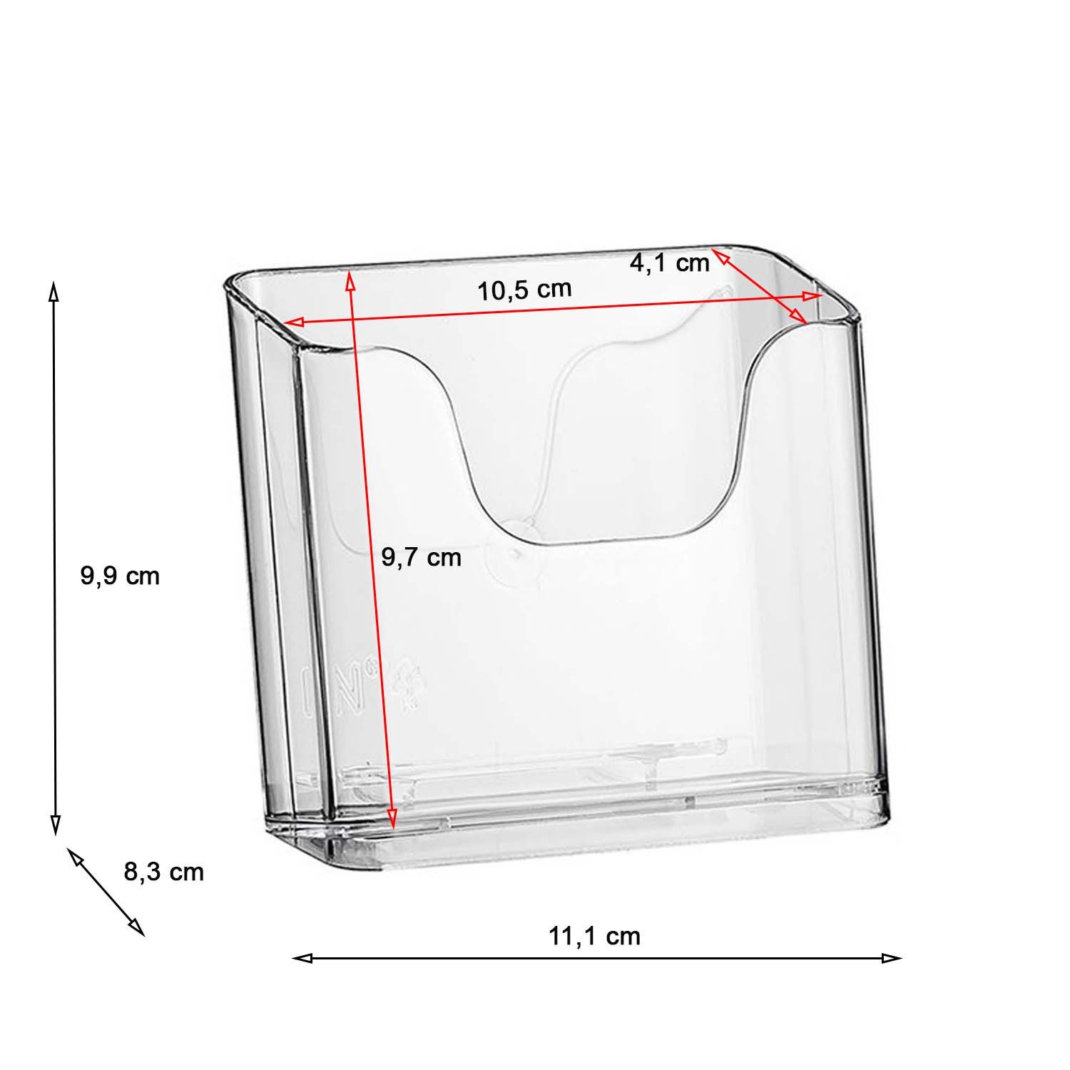 ogoPLUS Zeitungsständer Prospektständer DIN A6 Hochformat, Prospekthalter F günstig online kaufen