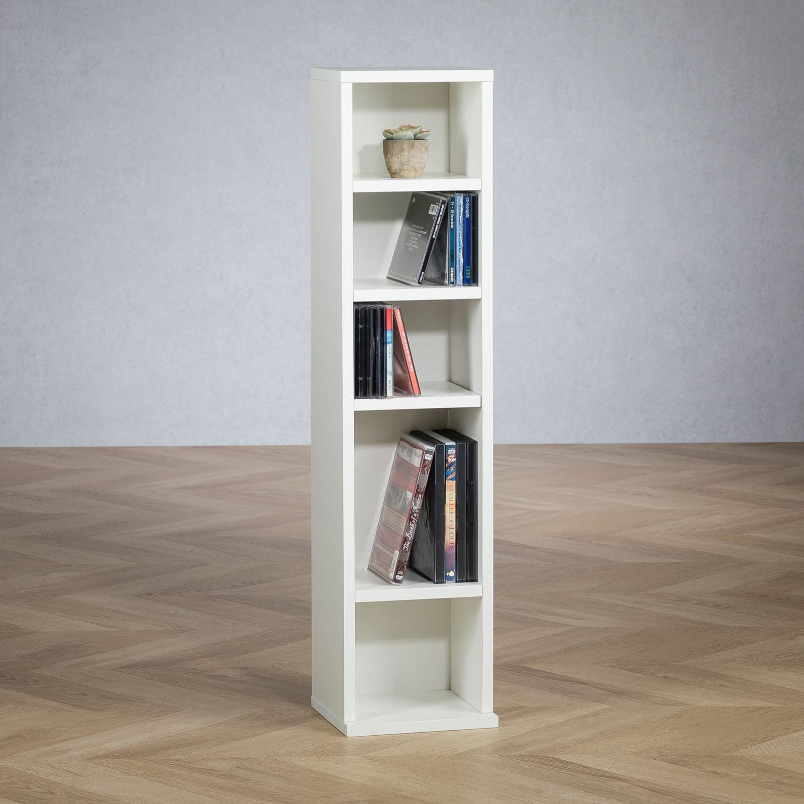 IDIMEX CD-Regal MELODIE, CD DVD Regal mit 6 Böden schmales Regal günstig online kaufen