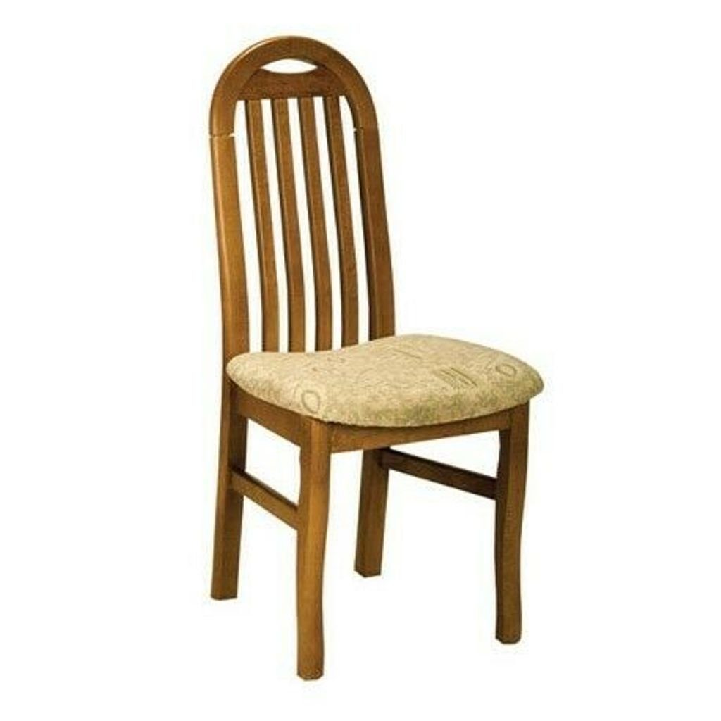 JVmoebel Esszimmerstuhl, Set 4x Sessel Stuhl Design Holz Textil Polster Stühle Gastro