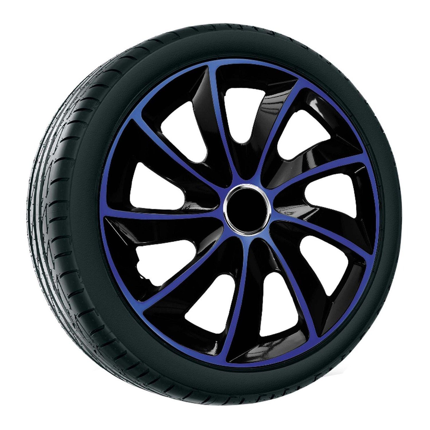 NRM Radkappen Stig Extra, 15 in Zoll, 15" Radkappen Komplettset 4 Stück