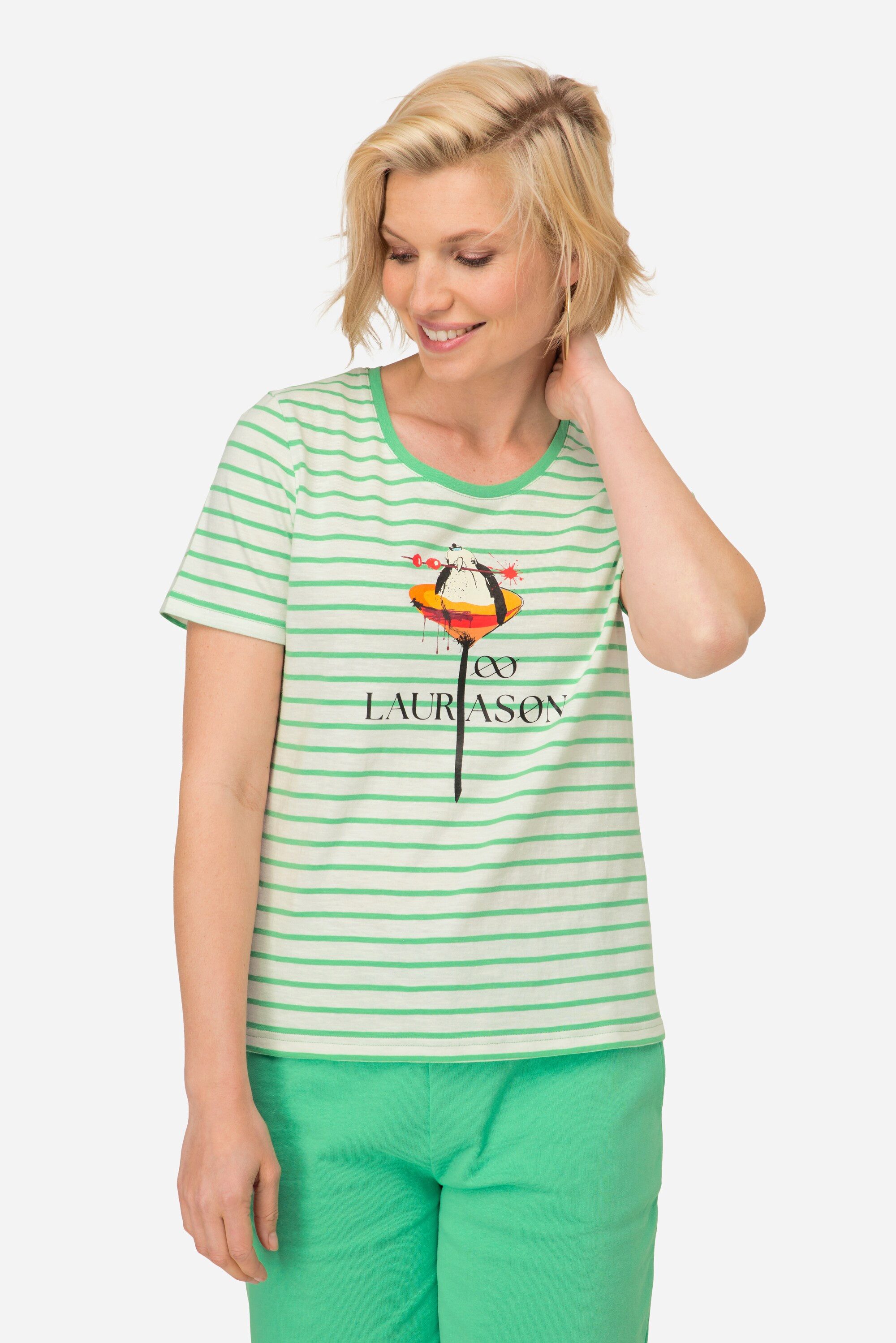 Laurasøn T-Shirt T-Shirt Möven Print Rundhals günstig online kaufen